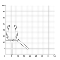 Duschdichtung DD001 | transparent | Länge 1000 mm