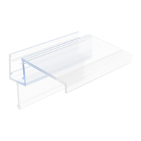 3D Modell der Duschdichtung DD030 für Duschen.