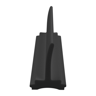 3D Modell der Lippendichtung LP005 in schwarz für Fenster.