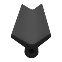3D Modell der Lippendichtung LP012 in schwarz für...