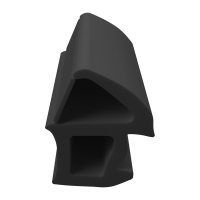 3D Modell der Stahlzargendichtung SZ027 in schwarz...