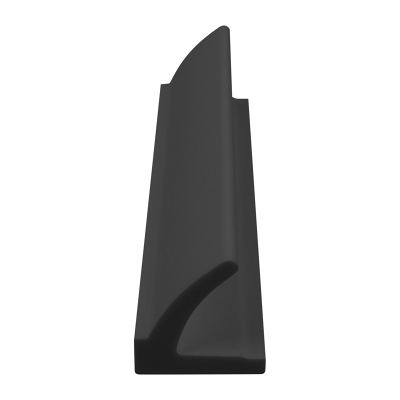 3D Modell der Lippendichtung LP047 in schwarz für Fenster.