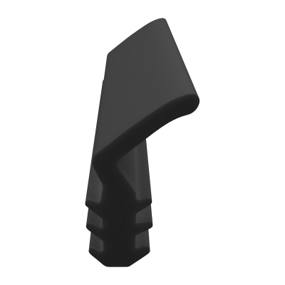 3D Modell der Lippendichtung LP082 in schwarz für Fenster.