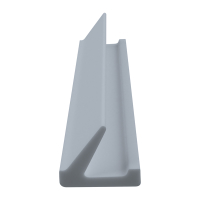 3D Modell der Lippendichtung LP094 in grau für Fenster.