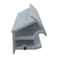 3D Modell der Stahlzargendichtung SZ156 in grau für...