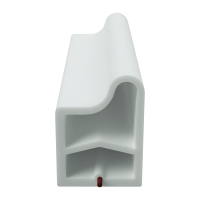 3D Modell der Stahlzargendichtung SZ312 in weiß...