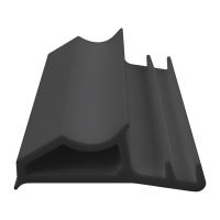 Muster - Stahlzargendichtung SZ003 | schwarz | ca. 10 cm