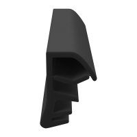 3D Modell der Flügelfalzdichtung FF084 in schwarz...