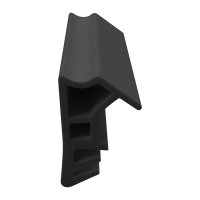 3D Modell der Flügelfalzdichtung FF0100 in schwarz...