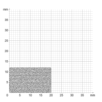 Zeichnung des Dichtungsprofils der Moosgummidichtung MG117.